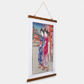ukiyoe - Yoshida - 14 - Maiko - Hangend Wandkleed (Gebogen)