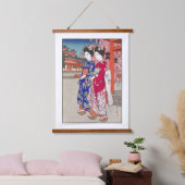 ukiyoe - Yoshida - 14 - Maiko - Hangend Wandkleed (Slaapkamer)