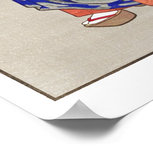 ukiyoe - Yoshida - 14 - Maiko - Poster (Hoek)