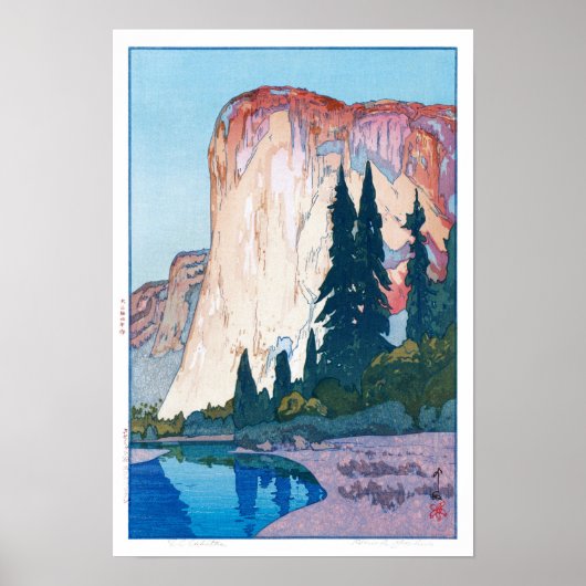 ukiyoe - Yoshida - 15 - El Capitan - Poster (Voorkant)