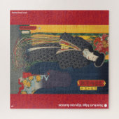 ukiyoe - Yōzoku Orochi maru - Japanse goochelaar - Legpuzzel (Horizontaal)