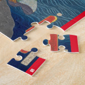 ukiyoe - Yūfu Tsunade - Japanse goochelaar - Legpuzzel (Zijkant)