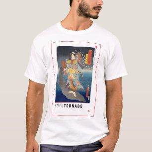 ukiyoe - Yūfu Tsunade - Japanse goochelaar - T-shirt