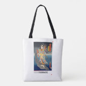 ukiyoe - Yūfu Tsunade - Japanse goochelaar - Tote Bag (Achterkant)