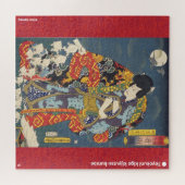 ukiyoe - Zokushu Jiraiya - Japanse goochelaar - Legpuzzel (Horizontaal)