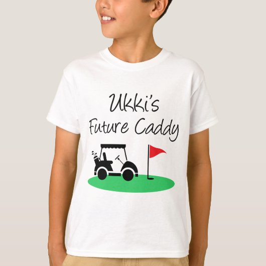 Ukki's toekomstige Caddy Fins kleinkind T-shirt (Voorkant)