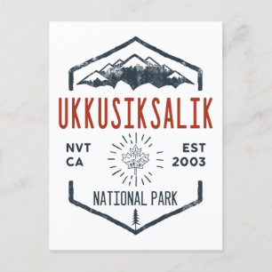 Ukkusiksalik National Park Canada Briefkaart