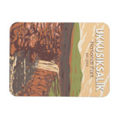 Ukkusiksalik National Park Canada Travel  Magneet (Horizontaal)