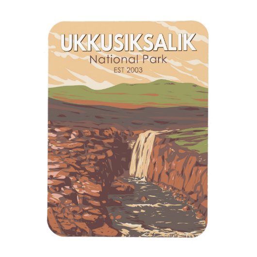 Ukkusiksalik National Park Canada Travel  Magneet (Verticaal)