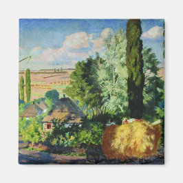 Ukraïens Landschap (Landelijke Boerderijen) (Kunst Magneet