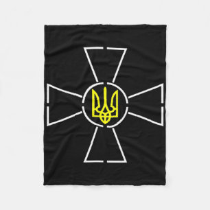 Ukraïens Wapenschild T-shirt President Zelensky Oe Fleece Deken