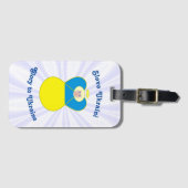 Ukraine Angel Slava Ukraine Glory naar Oekraïne Bagagelabel (Voorkant (horizontaal))