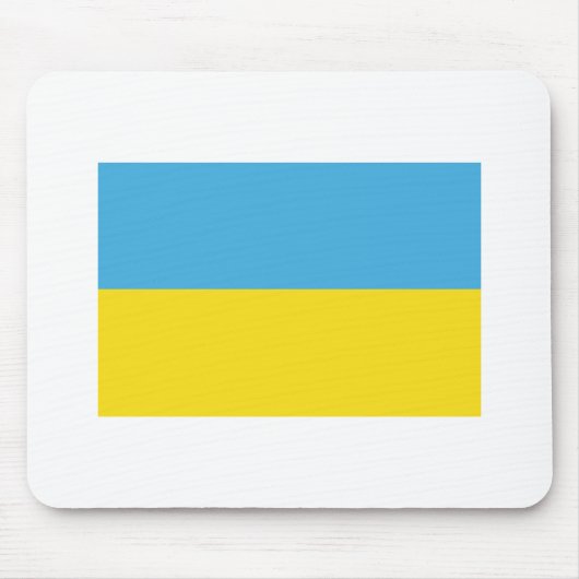 Ukraine FLAG International Muismat (Voorkant)
