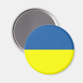UKRAINE FLAG MAGNEET (Voorkant / Achterkant)
