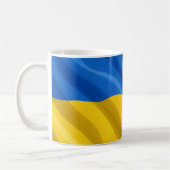 Ukraine Flag Mug Koffiemok (Links)