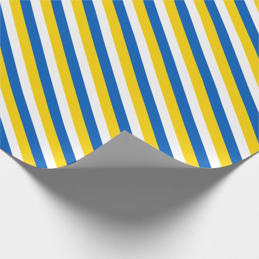 Ukraine Flagge Cadeaupapier (Hoek)