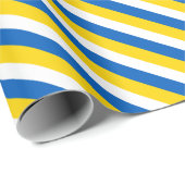 Ukraine Flagge Cadeaupapier (Rol Hoek)
