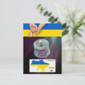 Ukraine Friede sei mit euch Briefkaart (Staand voorkant)