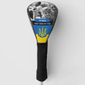 Ukraine Golf, Best Dad, Ukrainian Flag, Photo Golfheadcover (Voorkant)