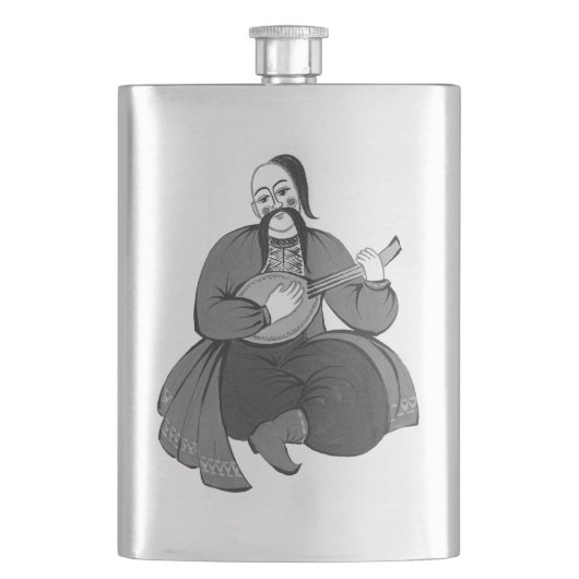 Ukraine Kosak Flacon (Voorkant)