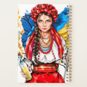 Ukraine Lady Planner (Achterkant)