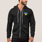 Ukraine Love & Flag Hoodie (Voorkant)