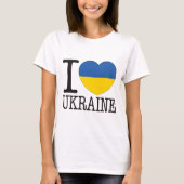 Ukraine Love v2 T-shirt (Voorkant)