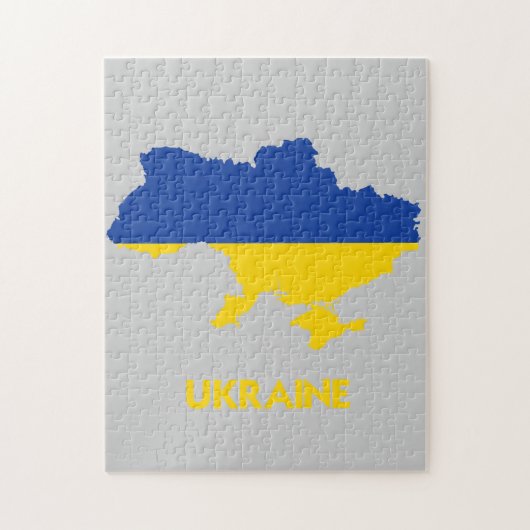 UKRAINE MAP LEGPUZZEL (Verticaal)