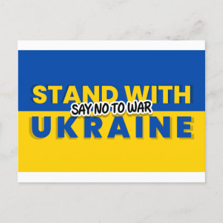 ukraine no war briefkaart