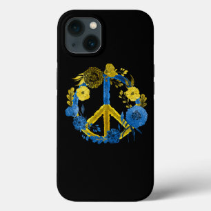 Ukraine Peace Love Flower  Ukraine Ukraine Case-Mate iPhone Case