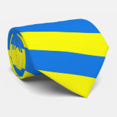 Ukraine Plain Flag Tie Stropdas (Opgerold)