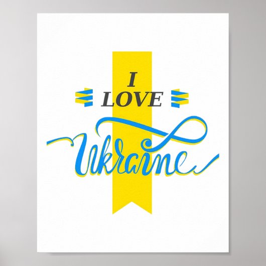 Ukraine President Volodymyr Zelensky Sticker1  Poster (Voorkant)