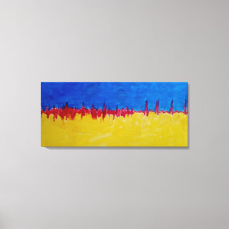 Ukraine Recovery Canvas Afdruk