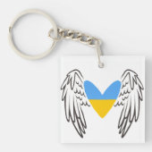 Ukraine Sleutelhanger (voorkant)