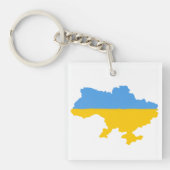 Ukraine Sleutelhanger (voorkant)