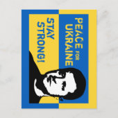 Ukraine – stoppt den sinnlosen Krieg! Briefkaart (Voorkant)