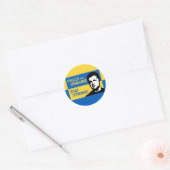 Ukraine – stoppt den sinnlosen Krieg! Ronde Sticker (Envelop)