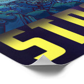 UKRAINE STRONG - poster (Hoek)