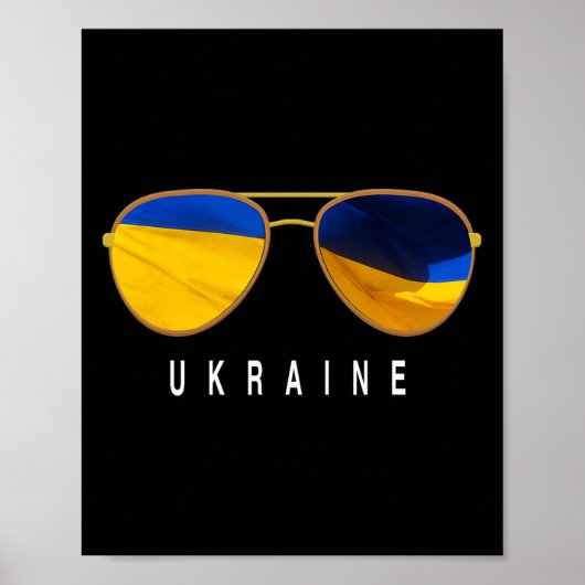 Ukraine Sungles Poster (Voorkant)