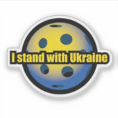 Ukraine Support Sticker (Voorkant)