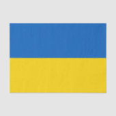 Ukraine tissue paper, Ukrainian Flag tissue paper Tissuepapier (Voorkant)