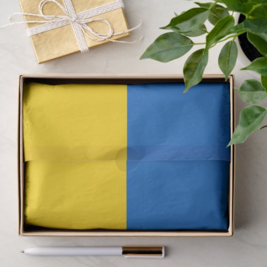 Ukraine tissue paper, Ukrainian Flag tissue paper Tissuepapier (Geschenk)
