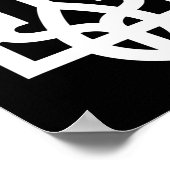 Ukraine Tryzub  Poster (Hoek)