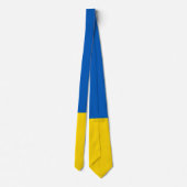 Ukraine ukraininan flag tie Slips Stropdas (Achterkant)