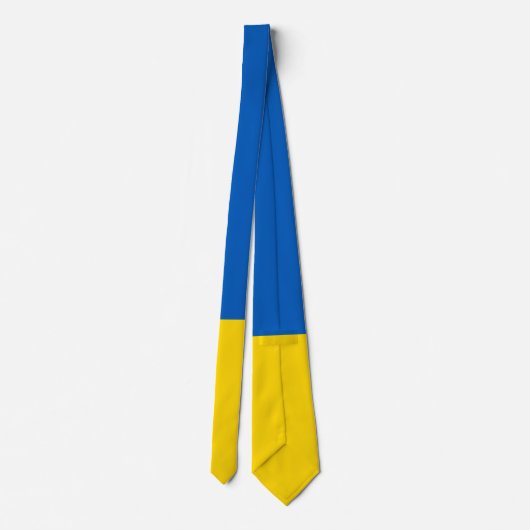 Ukraine ukraininan flag tie Slips Stropdas (Achterkant)