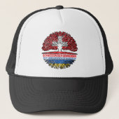Ukraine Ukrainisch Schweizer Schweiz Baum Wurzel Trucker Pet (Voorkant)