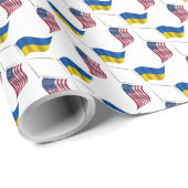 UKRAINE USA CADEAUPAPIER (Rol Hoek)