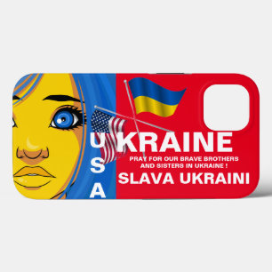 UKRAINE USA Hoesje-Mate iPhone ZAAK Case-Mate iPhone Case