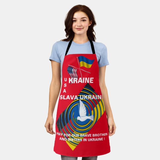 UKRAINE USA SCHORT (Gedragen)