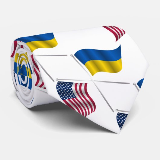 UKRAINE USA STROPDAS (Opgerold)